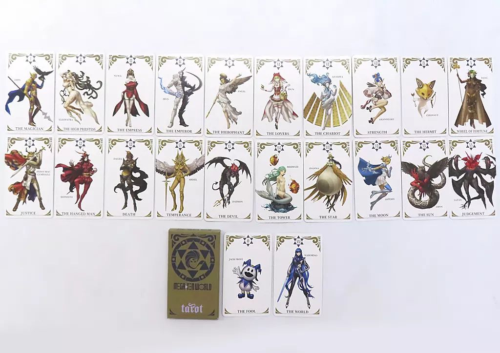 キャラカード 30周年ver タロットカード 真 女神転生 30周年感謝祭 in KT Zepp Yokohama 開催記念オリジナルグッズ