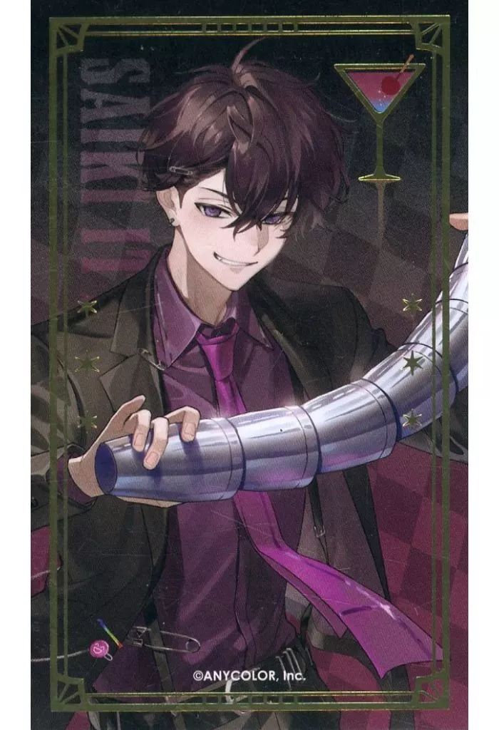 中古】キャラカード 佐伯イッテツ 「バーチャルYouTuber にじさんじ