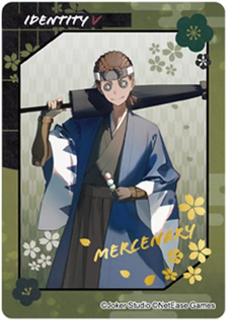 中古】キャラカード 傭兵(レア/箔押し/京都) 「Identity V 第五人格