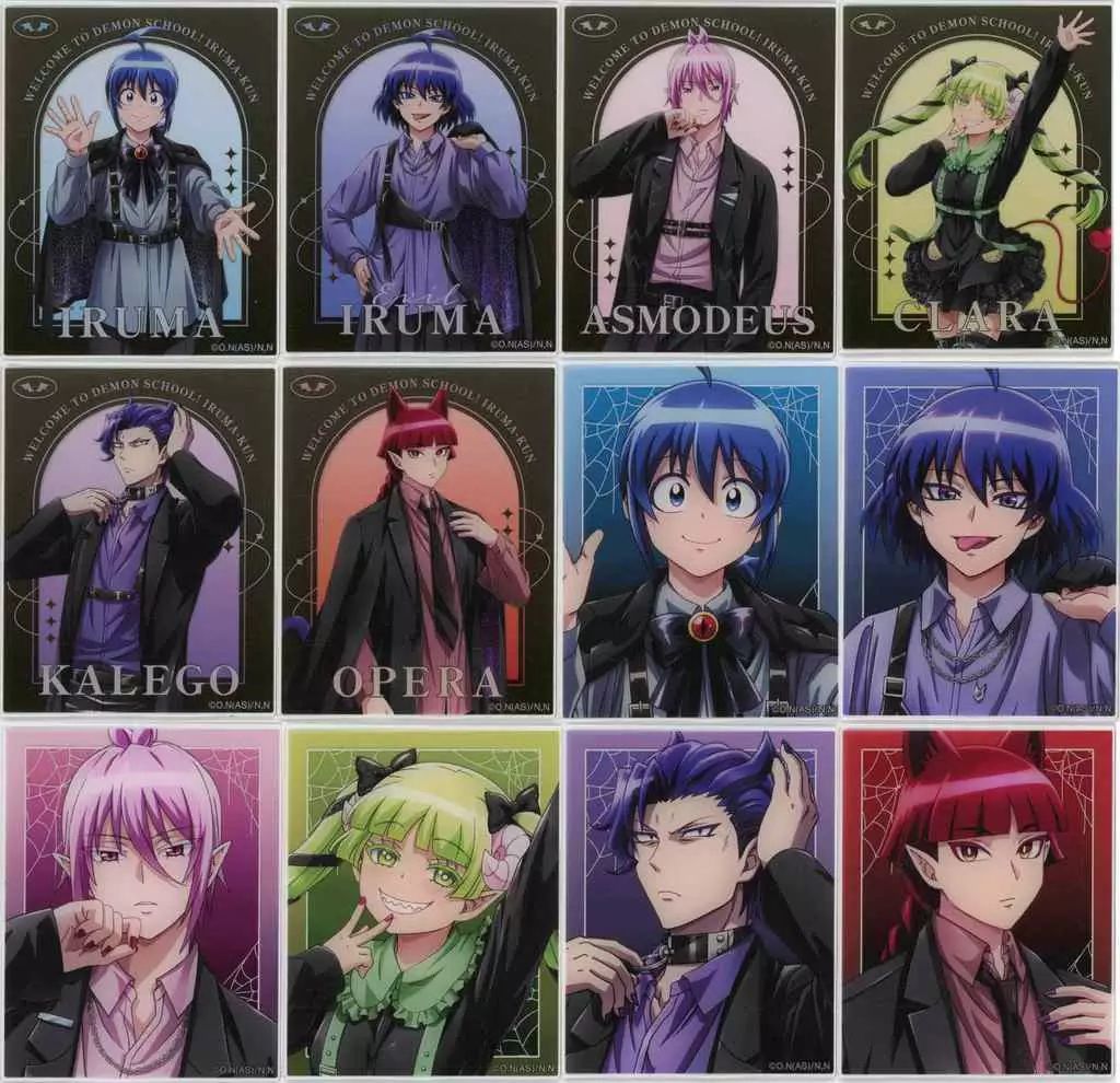 中古】キャラカード 全12種セット 「魔入りました!入間くん POP UP