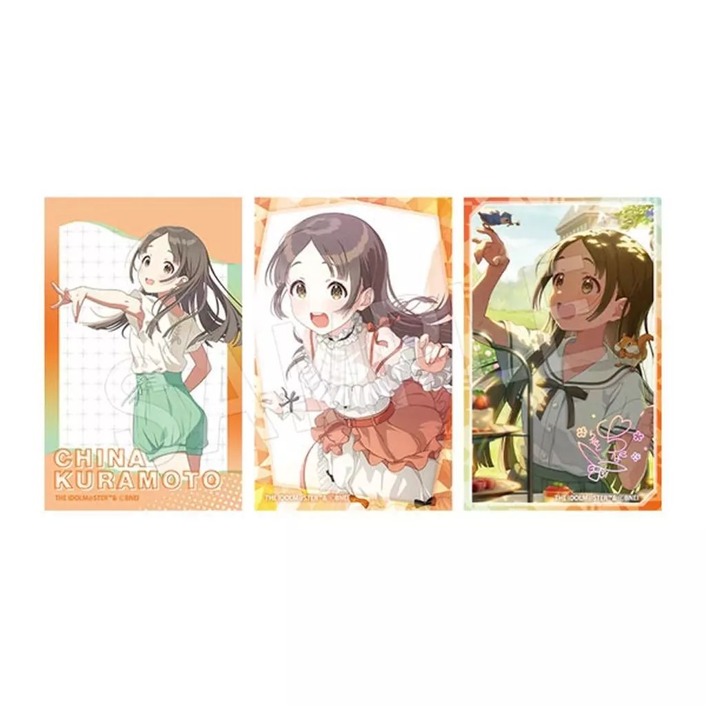 倉本千奈セット 画像2枚 中古】キャラカード 倉本千奈 ハードブロマイド(3枚セット) 「学園