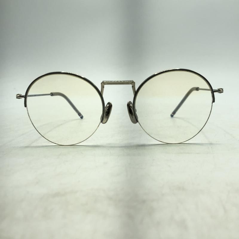 THOM BROWNE メガネ TBX 118-A-01 レンズキズ有 トムブラウン グレー 17