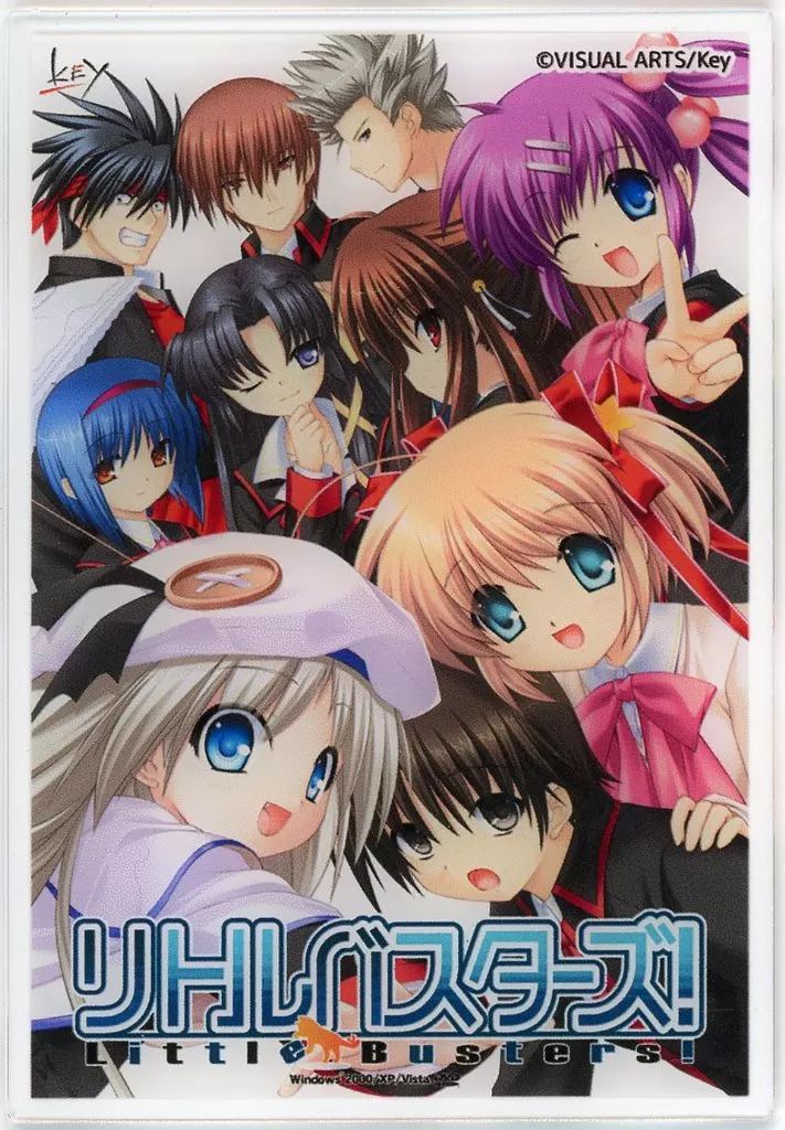 中古】キャラカード リトルバスターズ! キービジュアルクリアカード