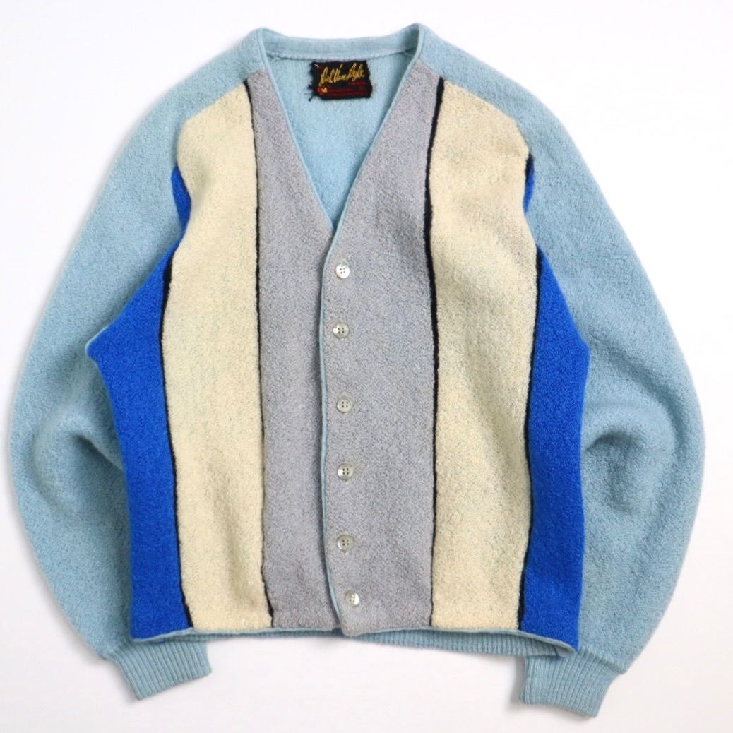 Vintage 60 s 70 EDGE WORTH ヴィンテージ モヘア カーディガン mohair cardigan グランジ