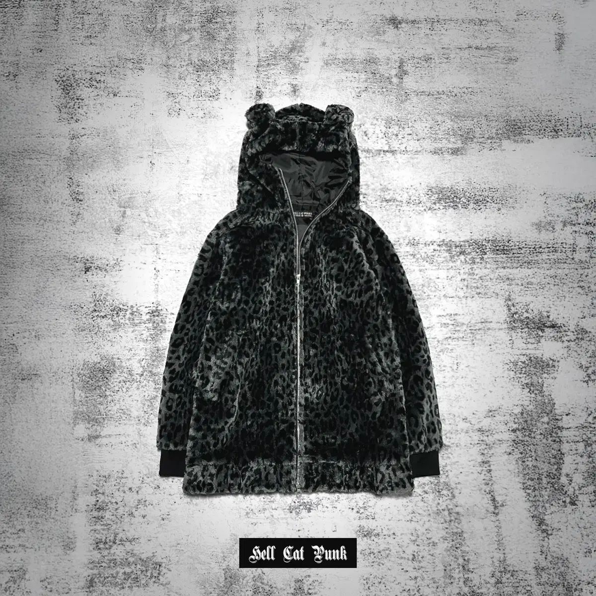 hell cat punks アニマルファー ジャケット