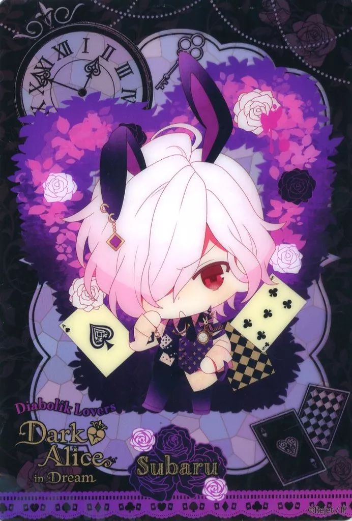 中古】キャラカード 逆巻スバル クリアブロマイド 「DIABOLIK LOVERS