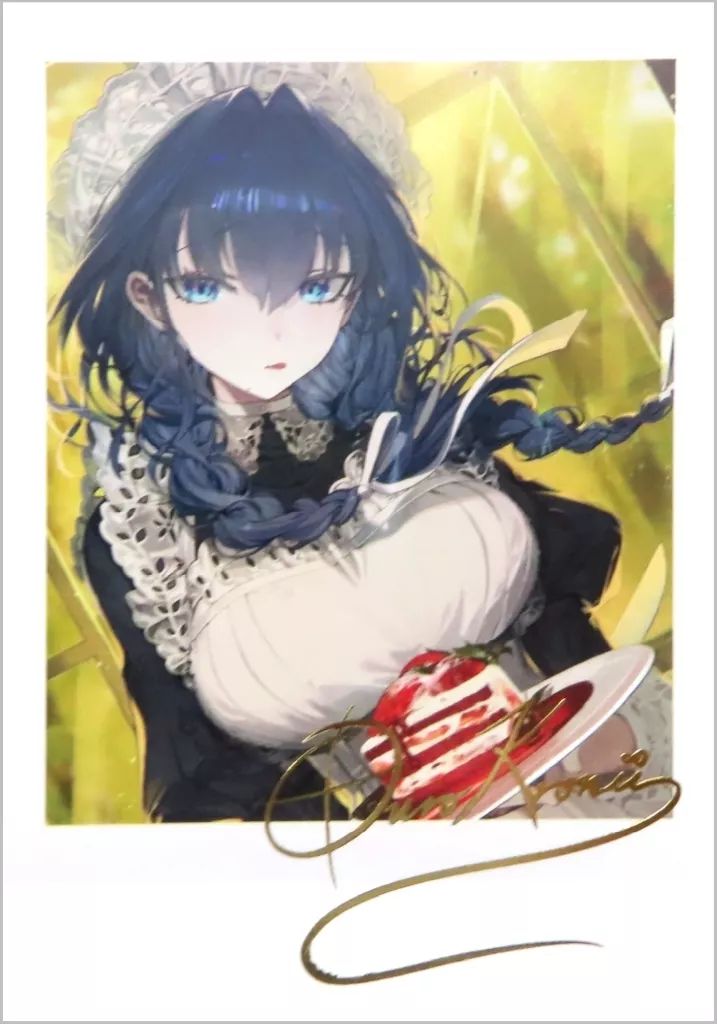 キャラカード オーロ クロニー 箔押し複製サイン入りchyan描き下ろしチェキ風ブロマイドカード バーチャルYouTuber ホロライブEnglish 記念2025 記念フルセット 特典