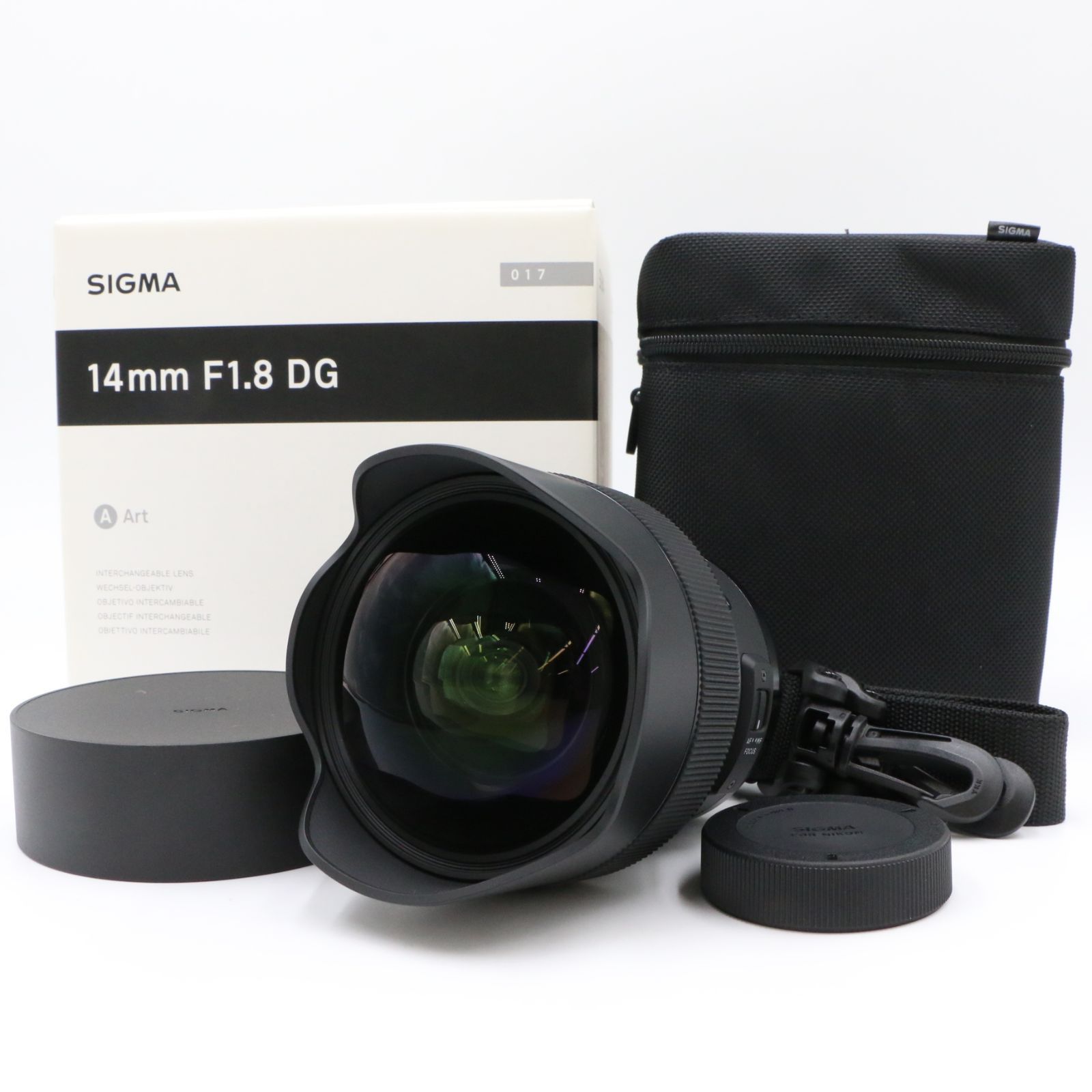 ほぼ SIGMA シグマ Art 14 mm F 1.8 DG HSM ニコン用