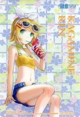 中古】ポストカード(キャラクター) 鏡音リン(イラスト：藤ちょこ