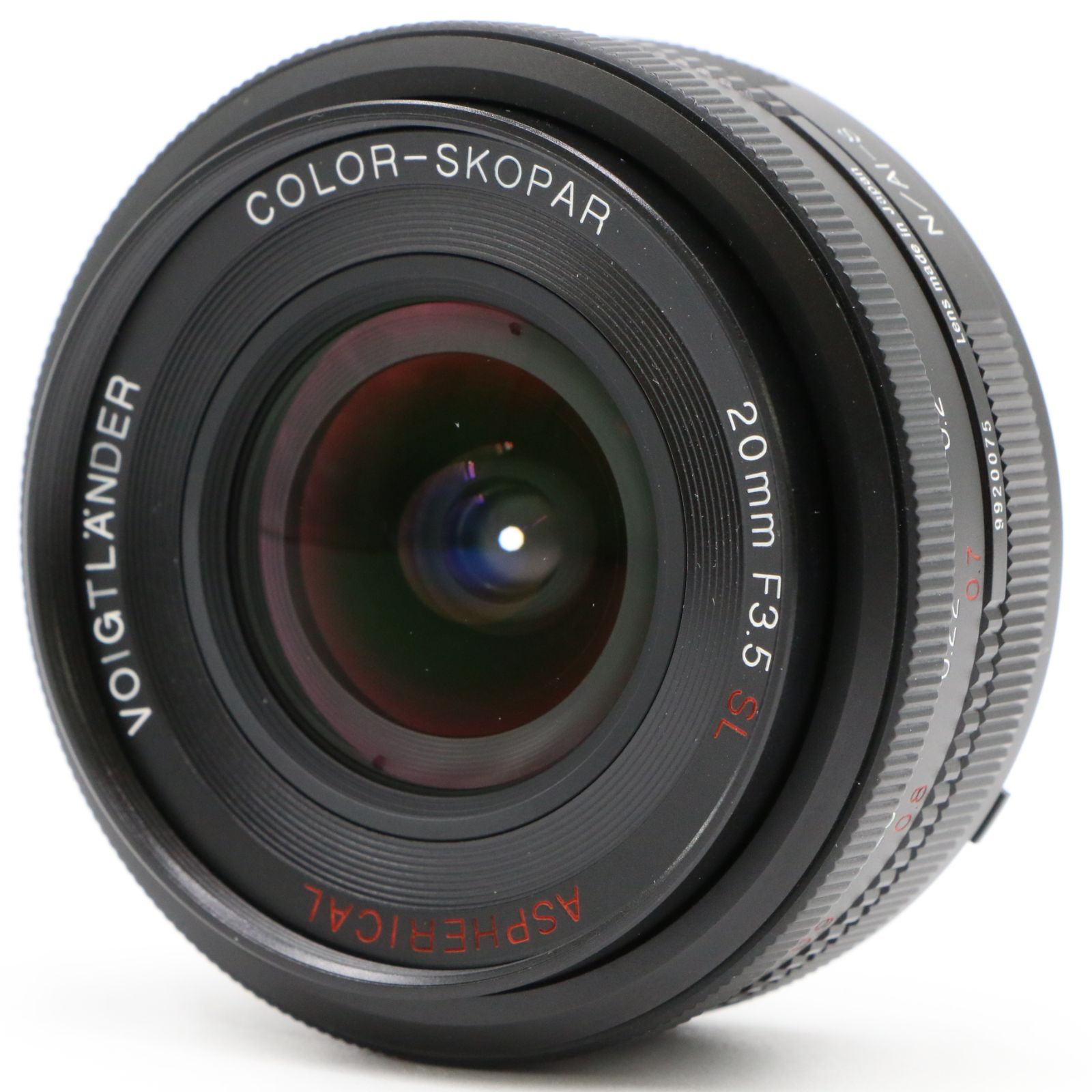 ほぼ新品】Voigtlander フォクトレンダー Color Skopar 20mm F3.5 SL