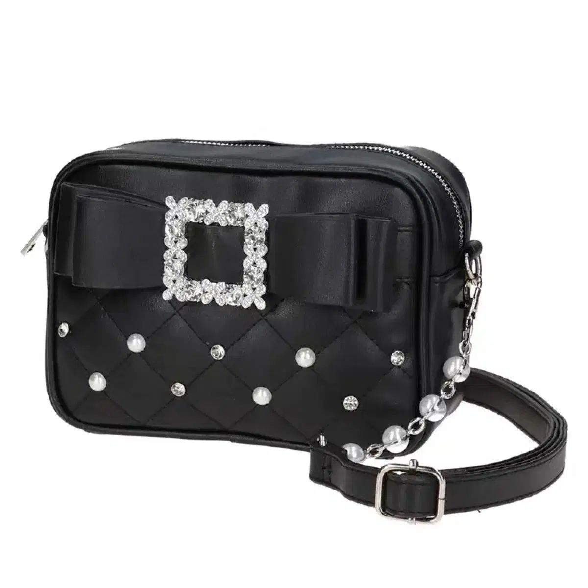 NOEMIE Bijou リー リボン バッグ ブラック 地雷系