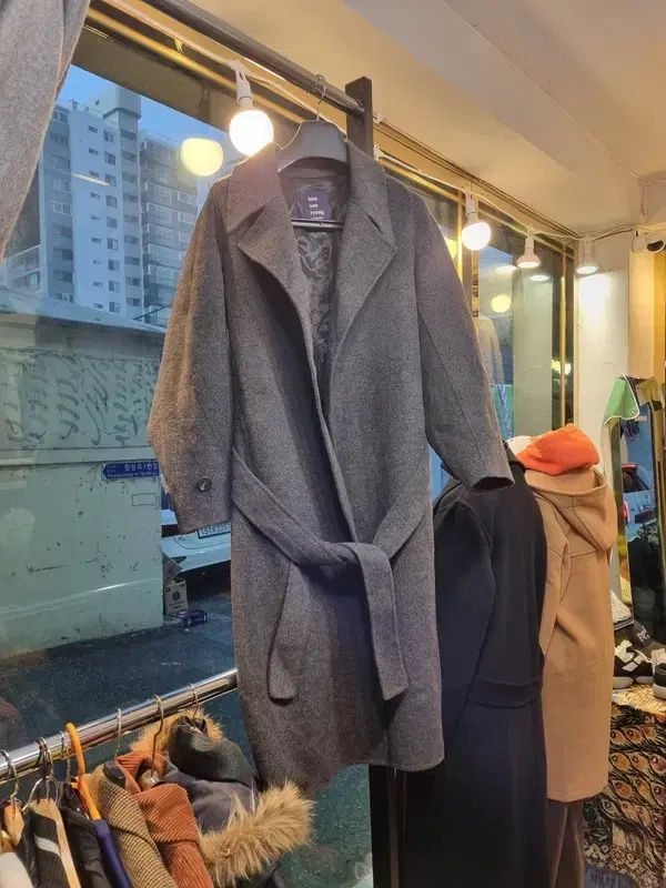 キム ソリョン 実物画像あり 実際サイズ 66 77 カシミア ウール ブレンド コート