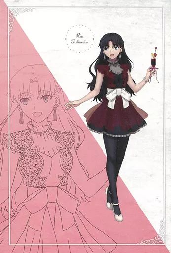 fate/stay night ufotable ポストカード 凛&アーチャー fate/stay