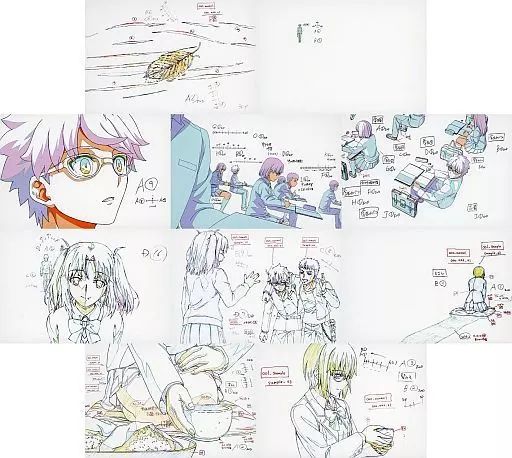 中古】ポストカード 集合 原画ポストカードセットA(10種入り) 「月姫