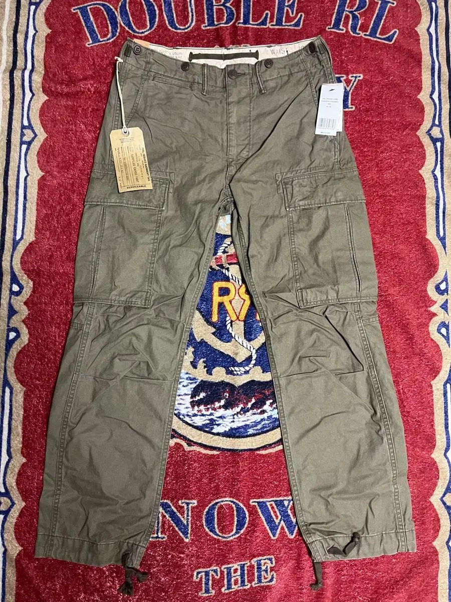 RRL ダブルアールエル ポプリン カーゴ パンツ