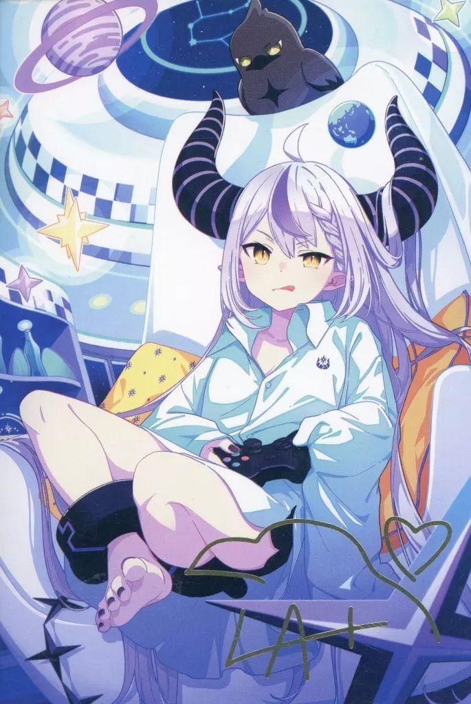 ラプラスダークネス　ポストカード 中古】ポストカード ラプラス・ダークネス 箔押しサイン入りポスト