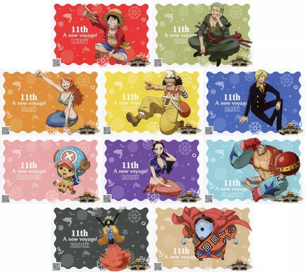 中古】ポストカード 全10種セット A new voyage! AR付ポストカード