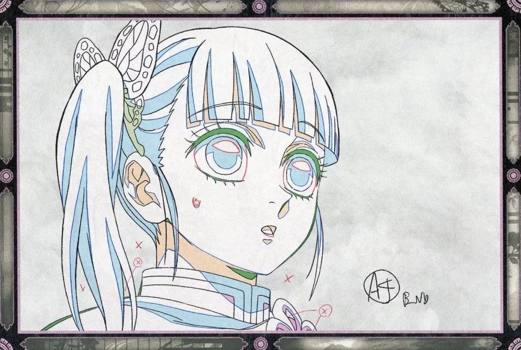 お楽しみくじ Wチャンス B2ポスター 栗花落カナヲ 同絵柄ポストカード