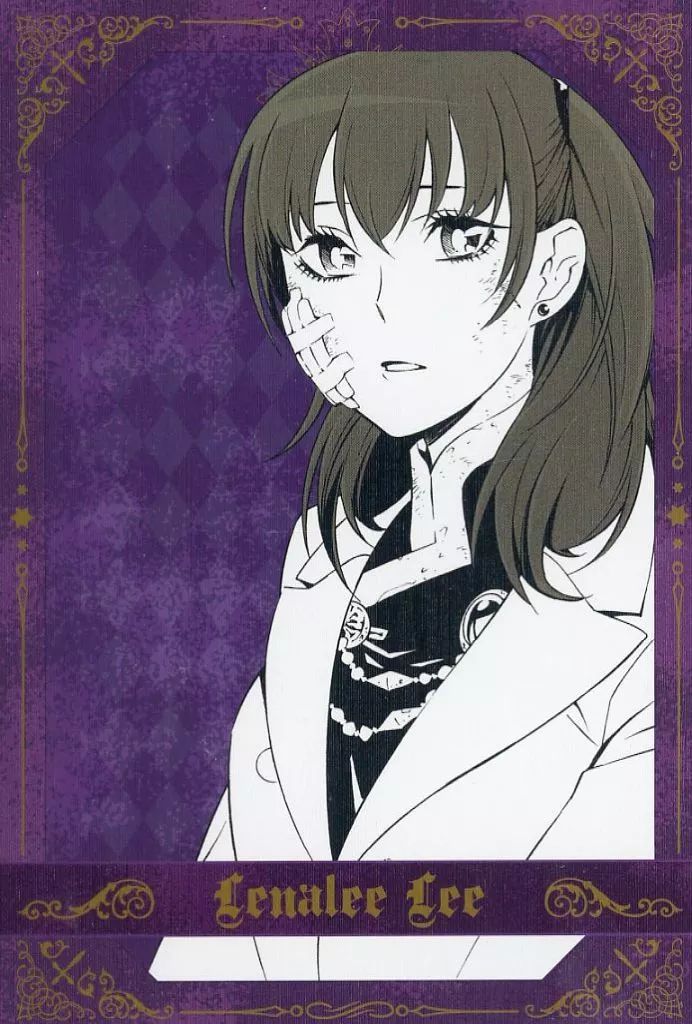 中古】ポストカード リナリー・リー(パープル) 「D.Gray-man ポスト