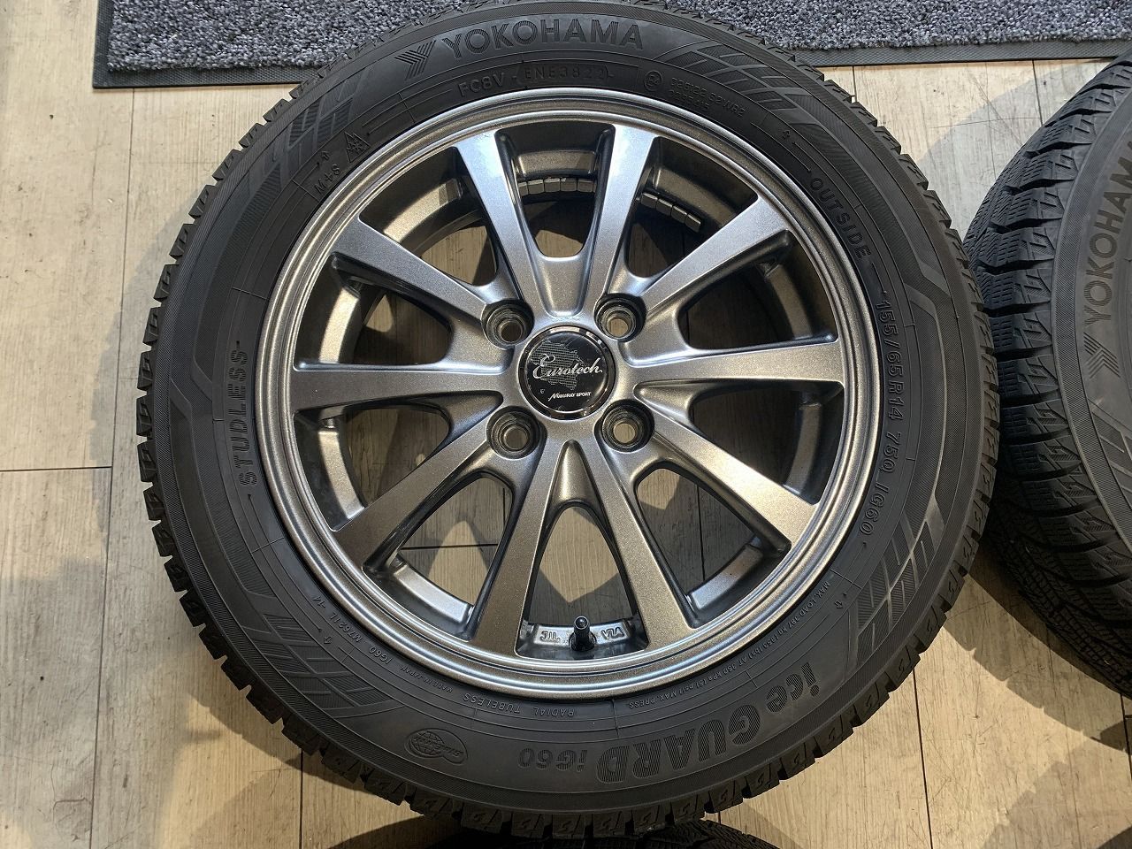 2512017 スタッドレス 14インチ iG 60 155|65 R 14 2025年 6.5 mm 7 軽自動車 ワゴンR タント ムーヴ スペーシア N-BOX N-ONE パレット ラパン ルークス モコ エブリィ クリッパー 等