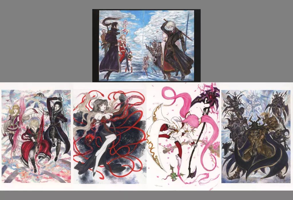 ファイナルファンタジーアンリミテッド ポストカード＆ラミネートカードセット Final Fantasy IX 25th Anniversary Kuji - E Prize Postcard Set