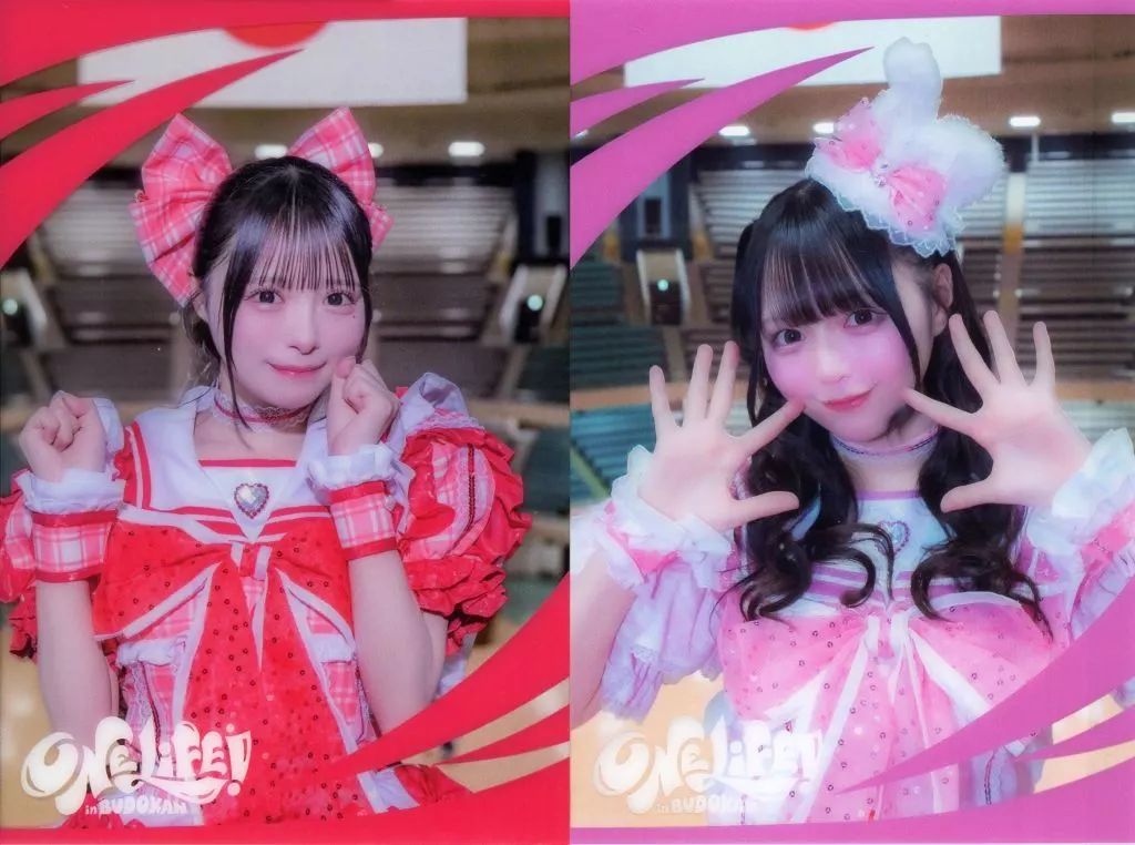 中古】キャラカード 心花りり/那蘭のどか クリアカードセット10(2枚組