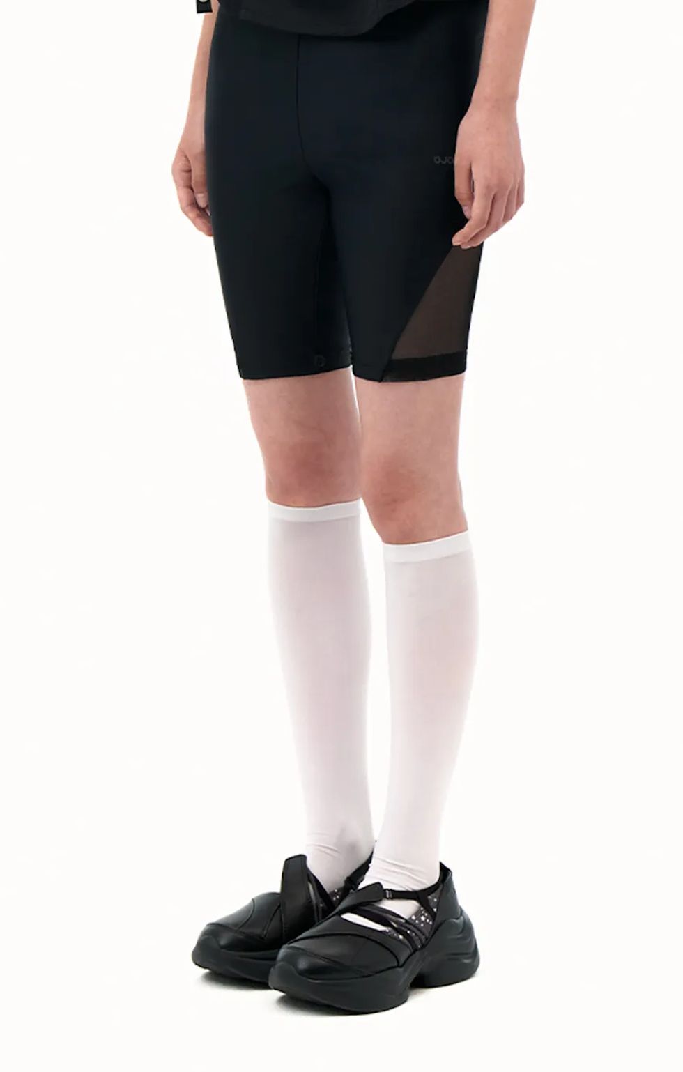 OJOS セパレート バイク ショーツ ニーハイソックス x タグ付き