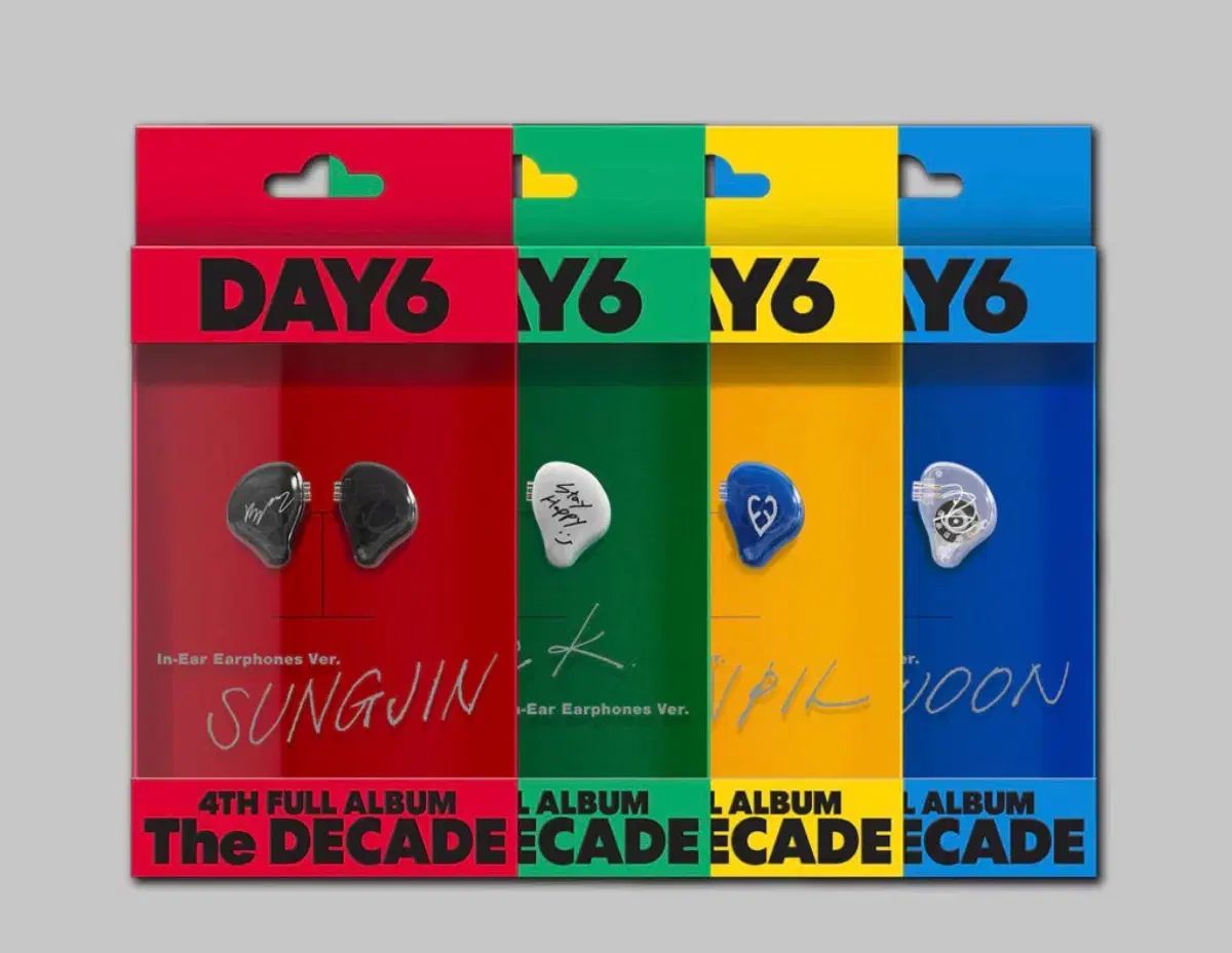 DAY6（デイシックス）イヤホン In-Ear版 ヨンケイ(Young K) トレカ付き