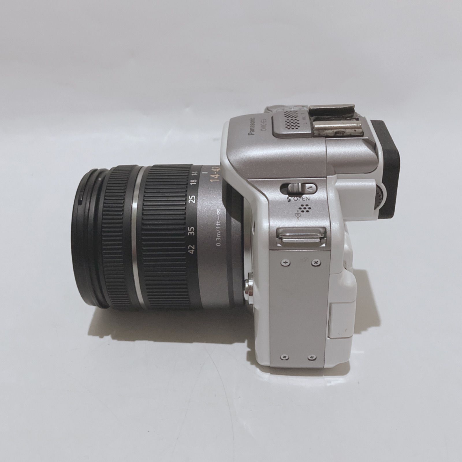 Panasonic LUMIX DMC-G3 レンズキット ホワイト パナソニック - メルカリ