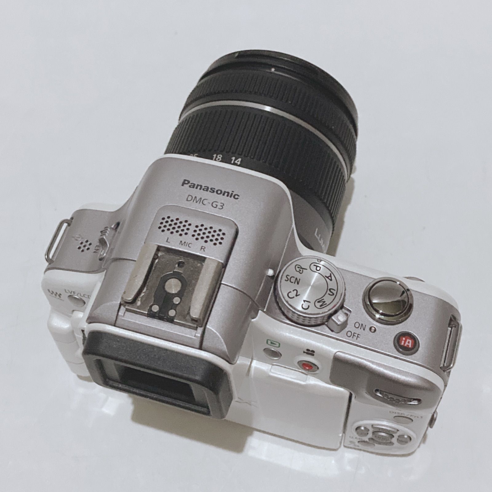 Panasonic LUMIX DMC-G3 レンズキット ホワイト パナソニック - メルカリ