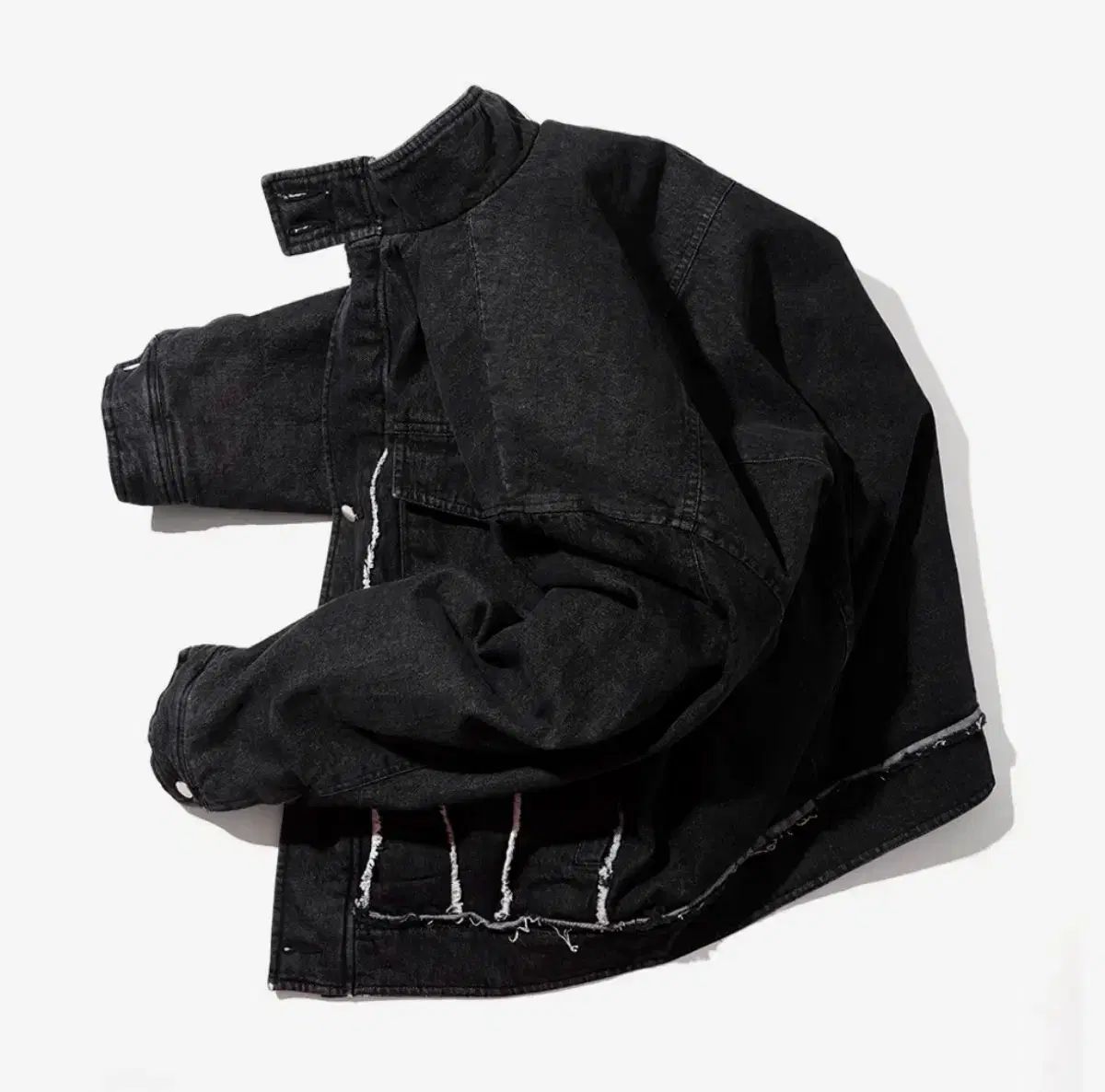 NONFLOOR パデッド デニム ウォッシュド ジャケット
