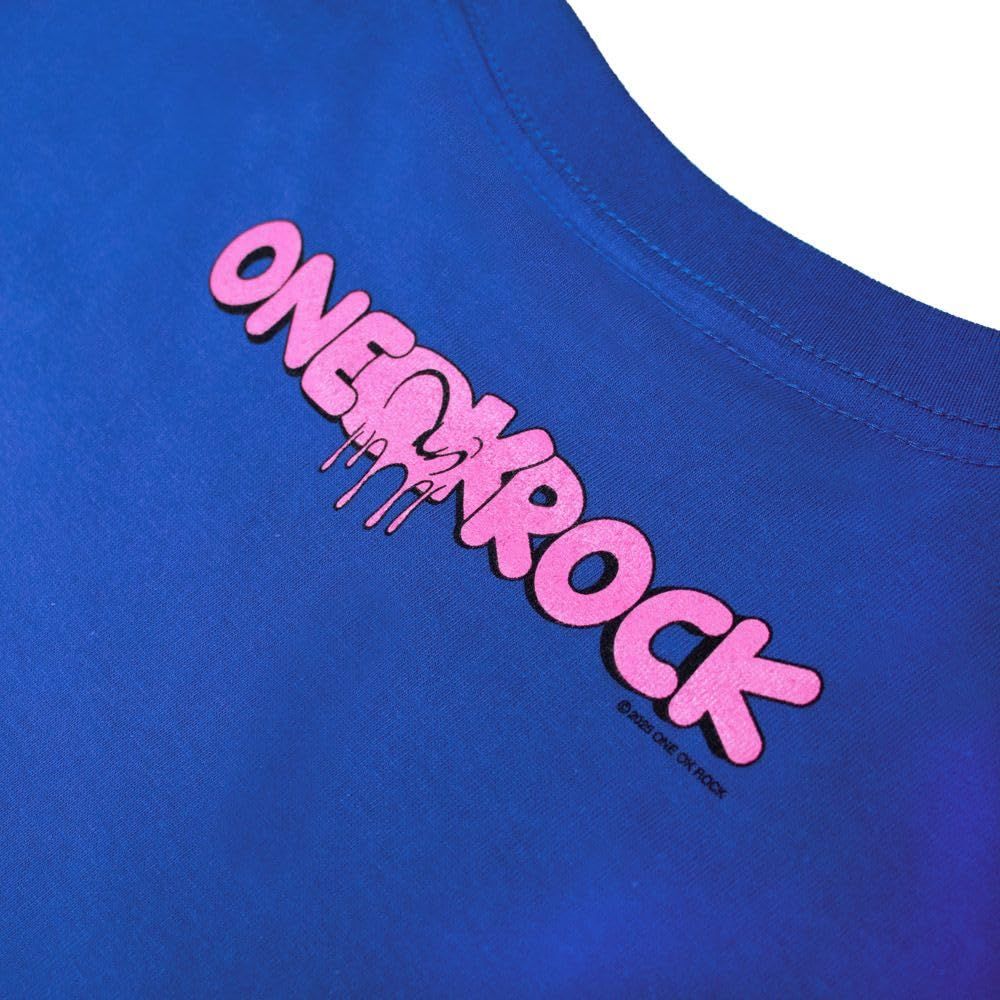 ワンオクロック ワンオク 2025 DETOX JAPAN グッズ Tシャツ D 青