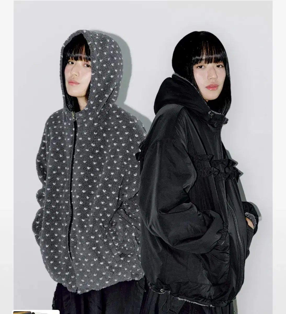 オフィッシュ リバーシブル ダウン