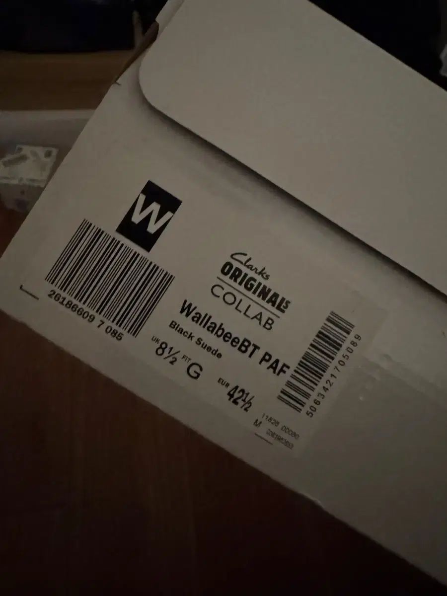 paf パフ x クラークス ワラビー ブラック 270 サイズ