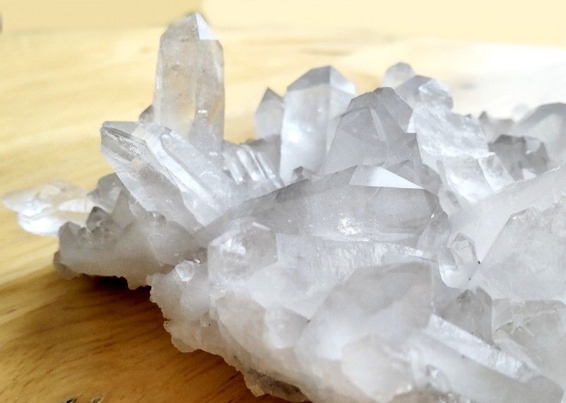 ミナスジェライス州産水晶 クラスター〗