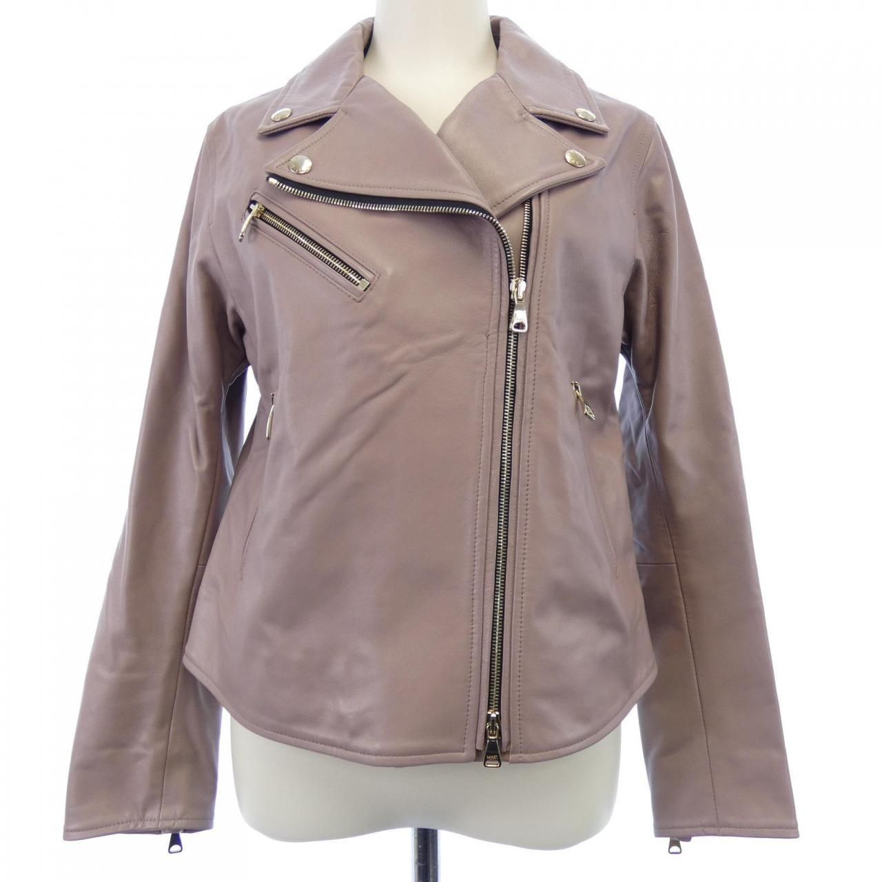 エンメティ EMMETI レザーライダースジャケット - メルカリ