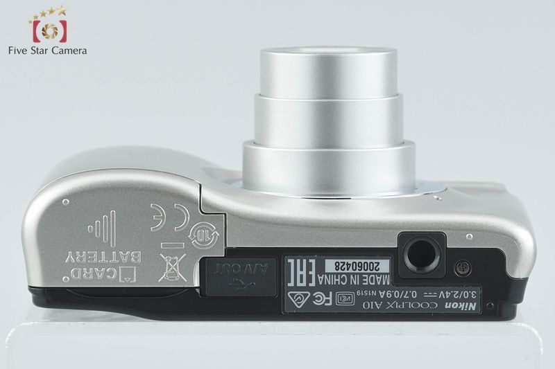 Nikon ニコン 【中古】Nikon ニコン COOLPIX A10 シルバー コンパクト