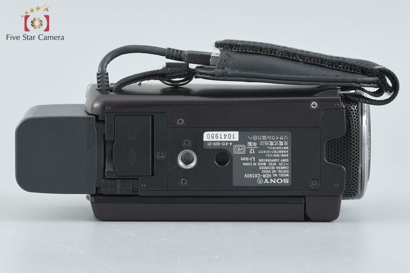 SONY ソニー 【中古】SONY ソニー HANDYCAM HDR-CX590V ボルドー