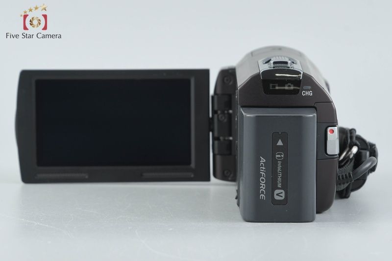 SONY ソニー 【中古】SONY ソニー HANDYCAM HDR-CX590V ボルドー