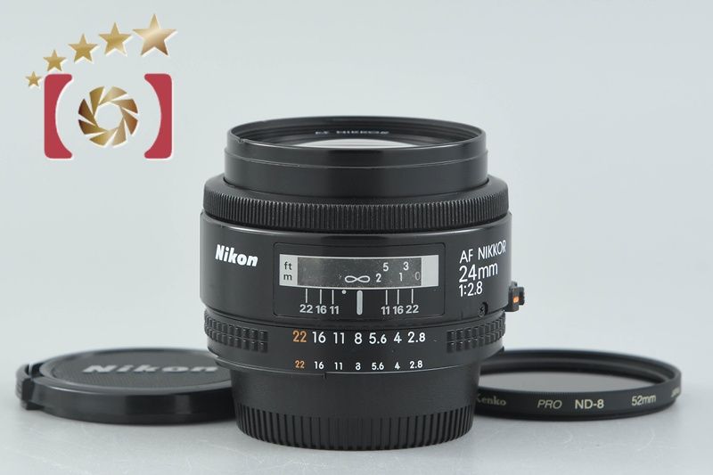 Nikon ニコン 【中古】Nikon ニコン AF NIKKOR 24mm f/2.8 単焦点