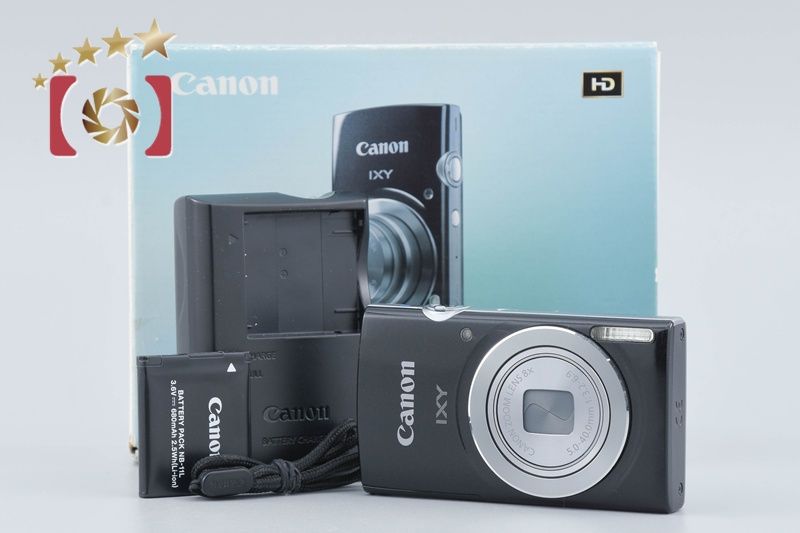 中古　Canon IXY120 コンパクトデジタルカメラ キヤノン ブラック Canon キヤノン 【中古】Canon キヤノン IXY 120 ブラック コンパクト
