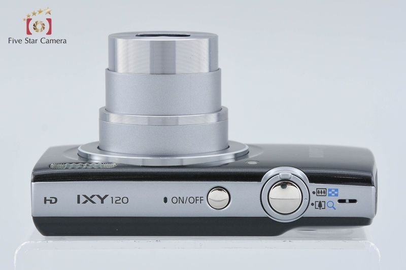 中古 Canon IXY120 コンパクトデジタルカメラ キヤノン ブラック Canon