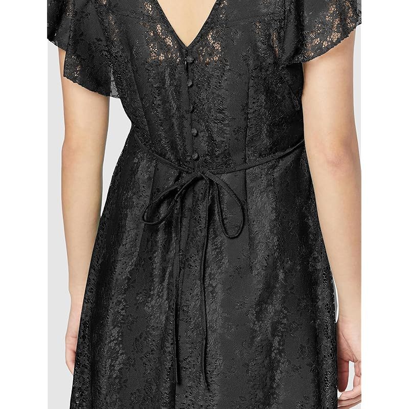  スナイデル コクーンレースワンピ レディース BLK ファッション雑貨 ベビー キッズ