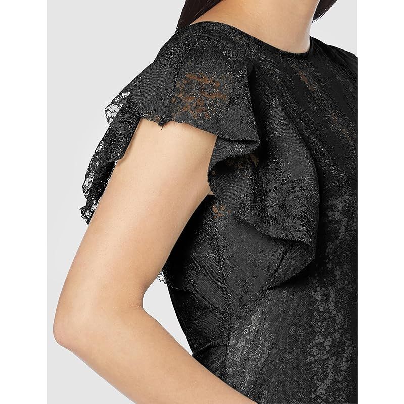 スナイデル コクーンレースワンピ レディース BLK