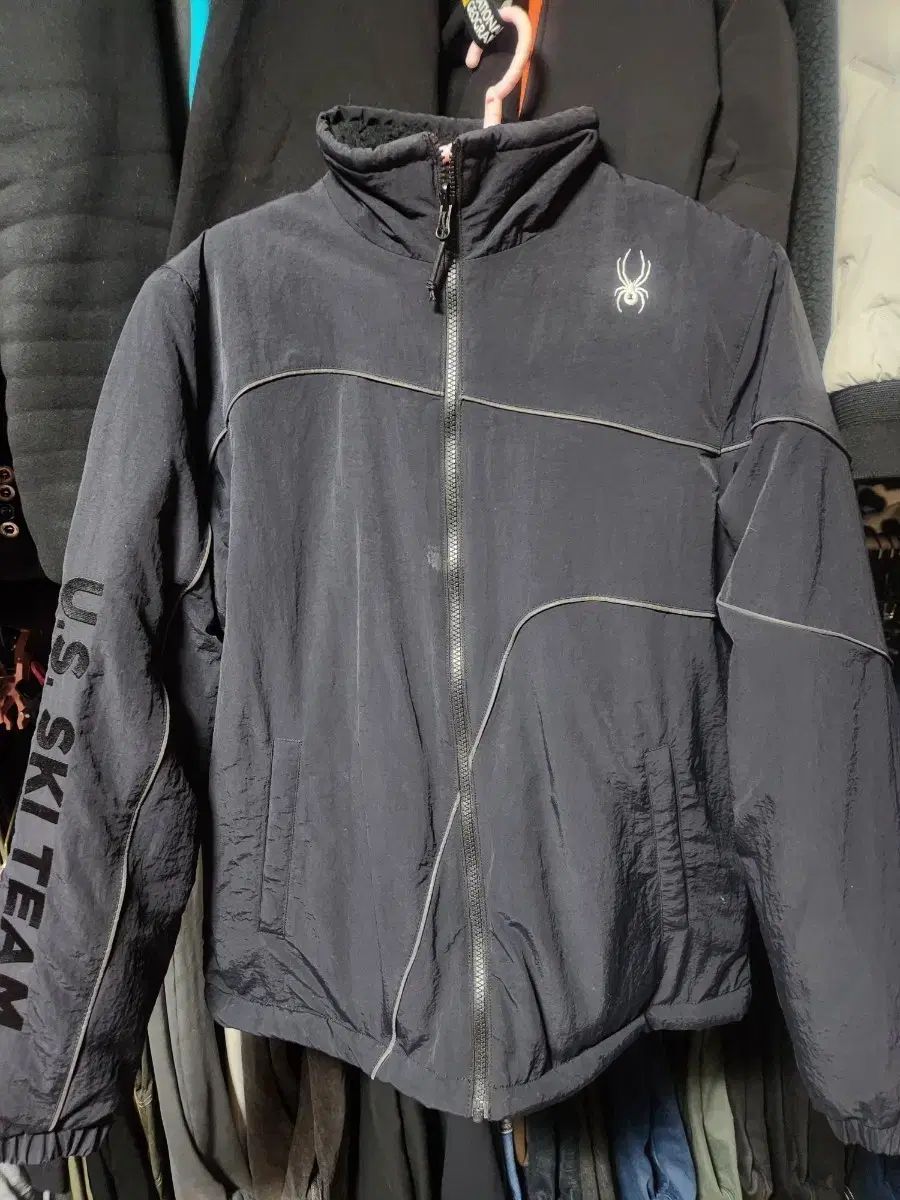 スパイダー U S Ski Team リバーシブル ダウン