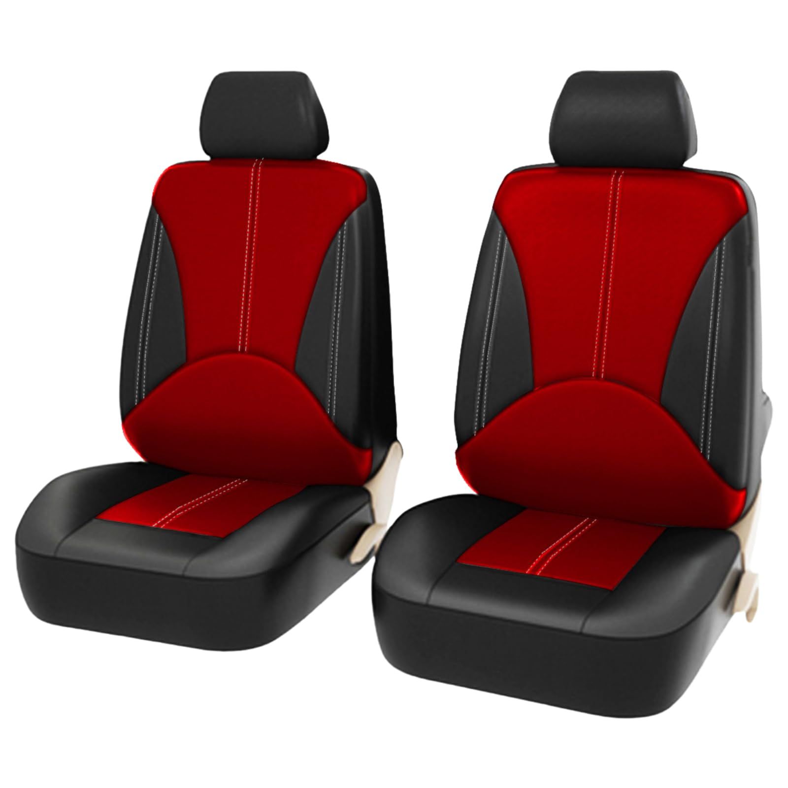 Tochi Wish 車 シートカバー 汎用 前 2席 セット汚れ防止 通気 簡単