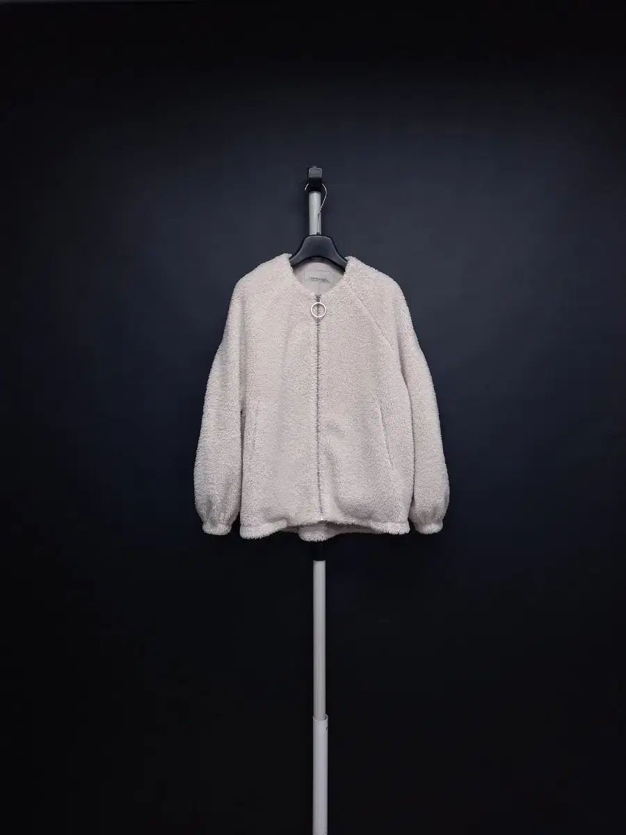 ボブ 秋冬 ブークレ ジップアップ フリース ジャケット 44-66