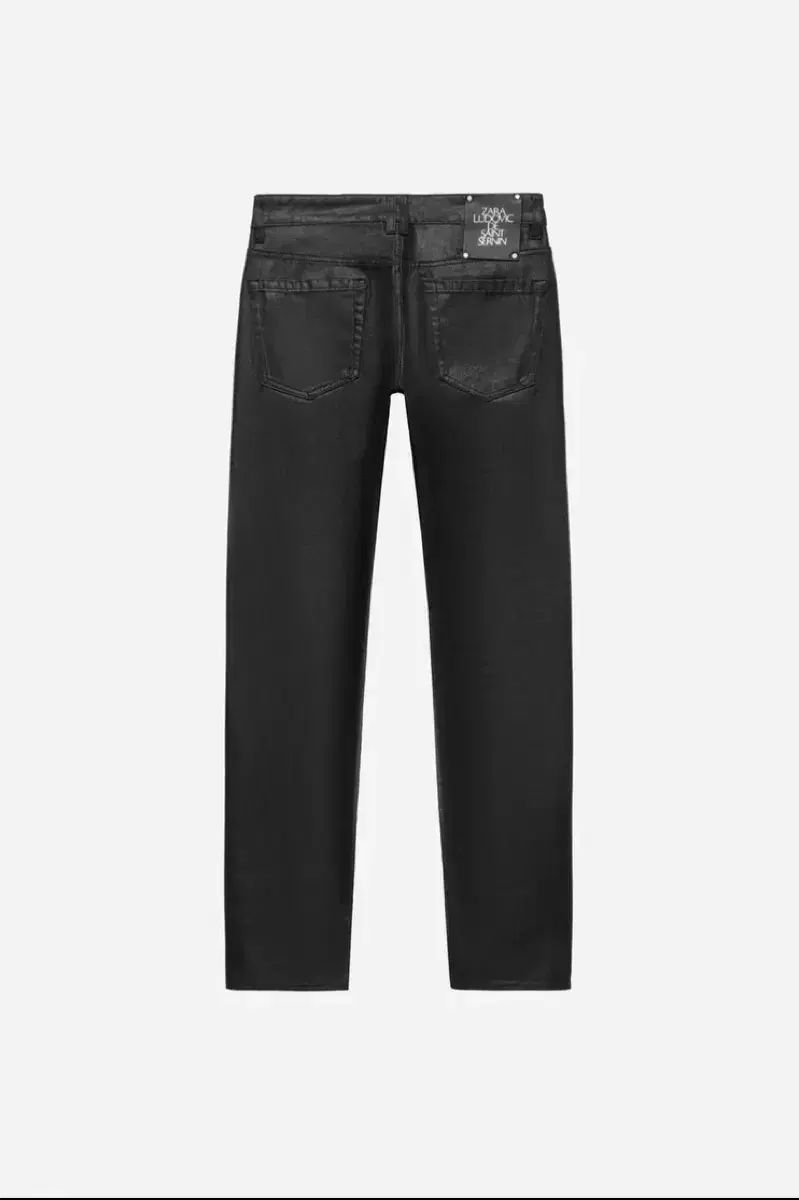 Ludovic de Saint Sernin スリム スキニー コーティングデニム パンツ M