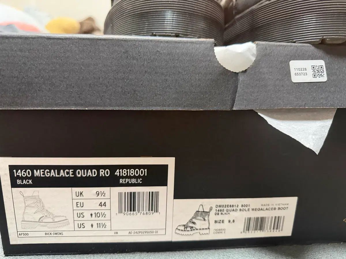  リックオウエンス DR. MARTENS ドクターマーチン 1460 MEGAレイ ブーツ その他 ブーツ 革靴