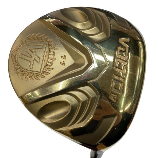 カタナゴルフ VOLTiO IV ゴールド 11° ドライバー DR Tour AD 400 フレックスR メンズ 男性用 右利き 右用 Cランク ゴルフクラブ